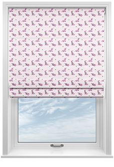 Dasching About, Fetch Princess - Twist&Fit Roman Blind
